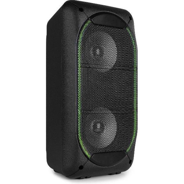 Bluetooth speaker - Fenton SBS60 Bluetooth speaker met ingebouwde accu, LED verlichting en mp3 speler