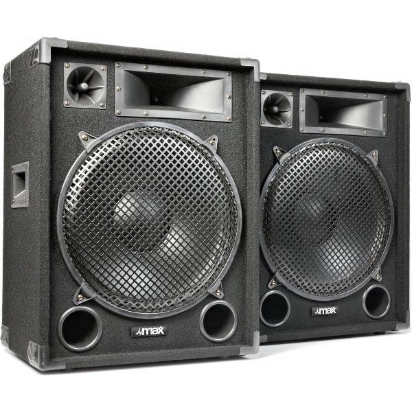 SkyTec MAX15 disco speakerset 15 2000 Watt