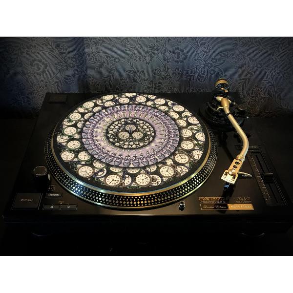 Zoetrope Felt Turntable Slipmat “Time Traveler 2”