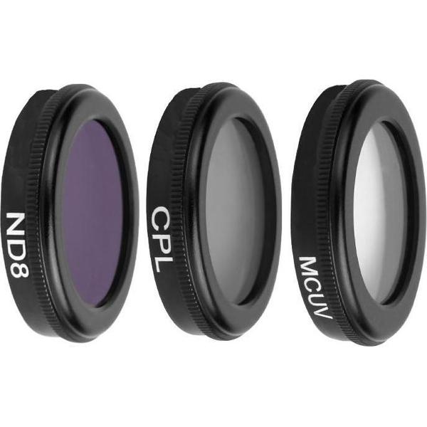 50CAL ND filter set for DJI Mavic 2 Zoom (MCUV, CPL, ND8)