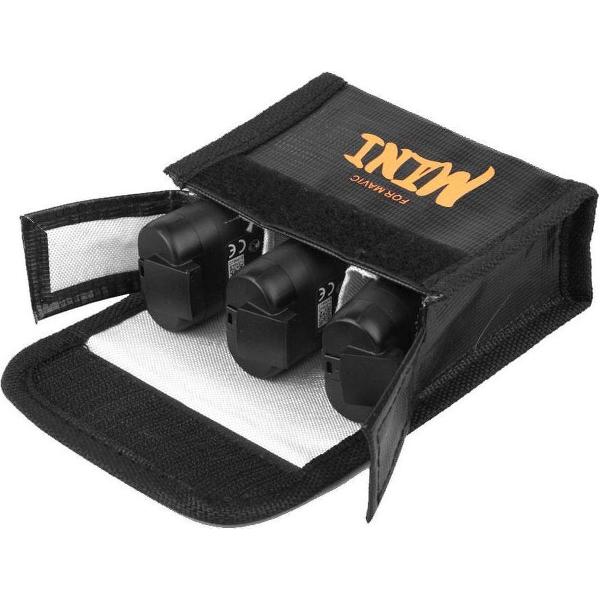 50CAL DJI Mavic Mini Large LiPo accu battery safety bag (3 accu's)