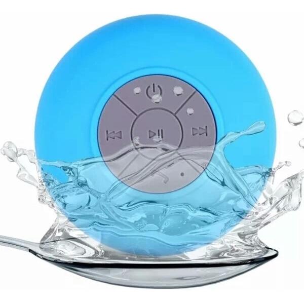 GadgetBay Spatwaterdichte bluetooth douche & bad speaker - Blauw