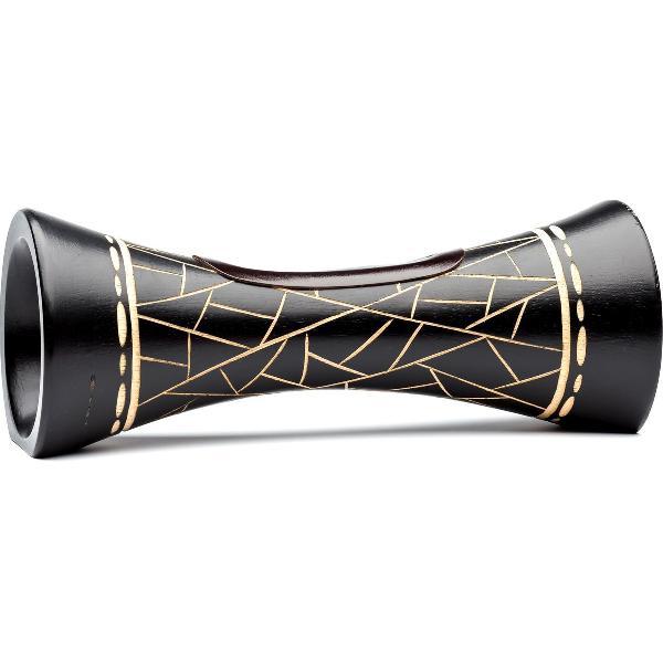 Mangobeat, natuurlijk houten luidspreker. Type Wenge giraffe, kleur donderbruin, 25 cm.