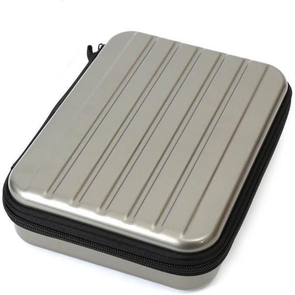 Platinet - GoPro Case Medium - GoPro Opbergtas - Opberghoes voor action camera's - spatwaterdicht - Zilver