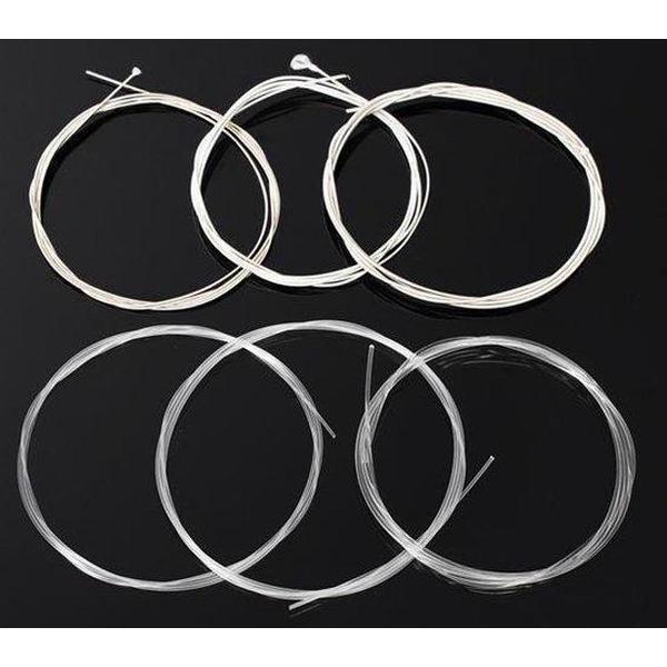 Set van 6 Klassieke Gitaarsnaren - Nylon Losse Snaren - 6 delig Snarenset