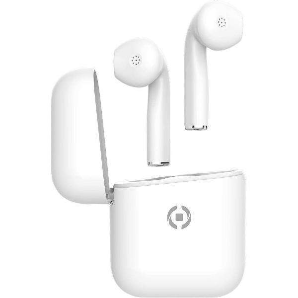 Celly - ZED Bluetooth Earphones White - Bluetooth Oortjes Wit