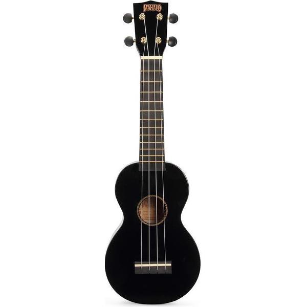 Learn 2 Play Pack: Rainbow Soprano Ukulele - Black