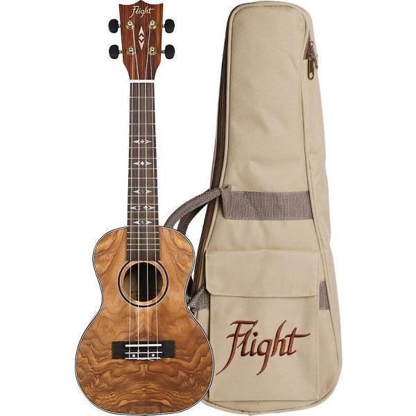 Flight: DUC410 Concert Ukulele -Quilted