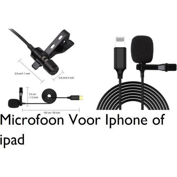 microfoon voor iPad of iPhone | ideaal voor vergaderingen | zeer goede geluidsweergave | easy fit gemakkelijk te bevestigen