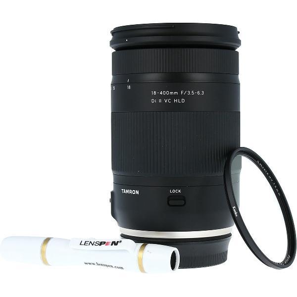 Tamron 18-400mm F/3.5-6.3 Di II VC HLD Nikon + 72mm UV Filter en Lenspen Elite