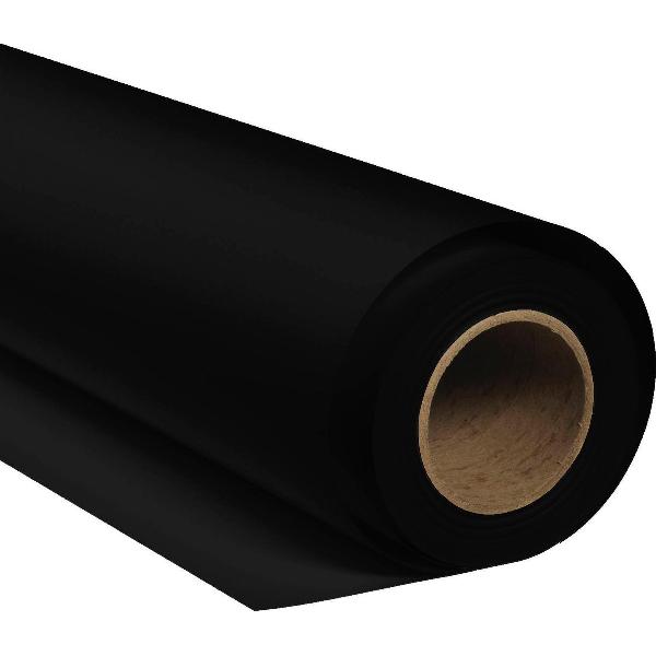 Bresser Achtergrondpapier op Rol - SBP02 - 2x11m - Zwart