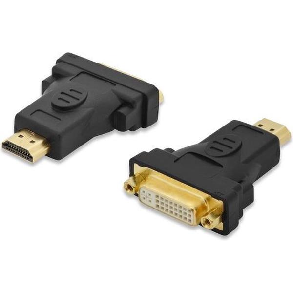 HDMI ADPTR TYPE A-DVI-I24+5M/F HDMI 1.4