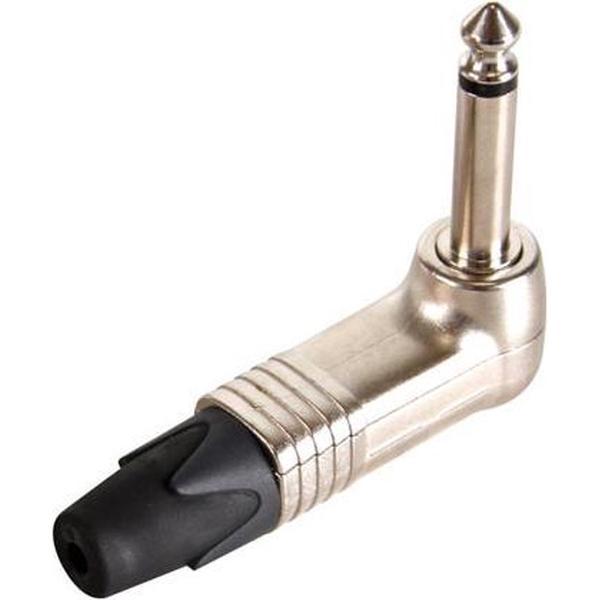 NEUTRIK - JACK PLUG CONNECTOR, 2-POLIG MANNELIJK, 6.3mm, 90°, VERNIKKELD (NP2RCS)