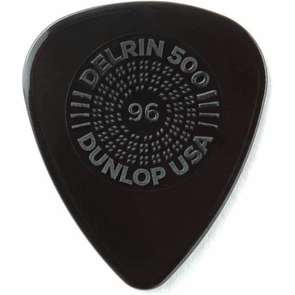 Dunlop Prime Grip Delrin 500 0.96 mm Pick 6-Pack standaard plectrum