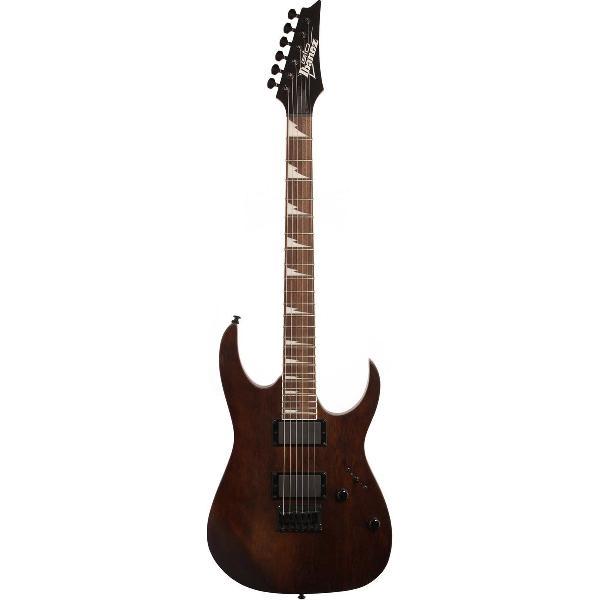 Ibanez GRG121DX Walnut Flat elektrische gitaar