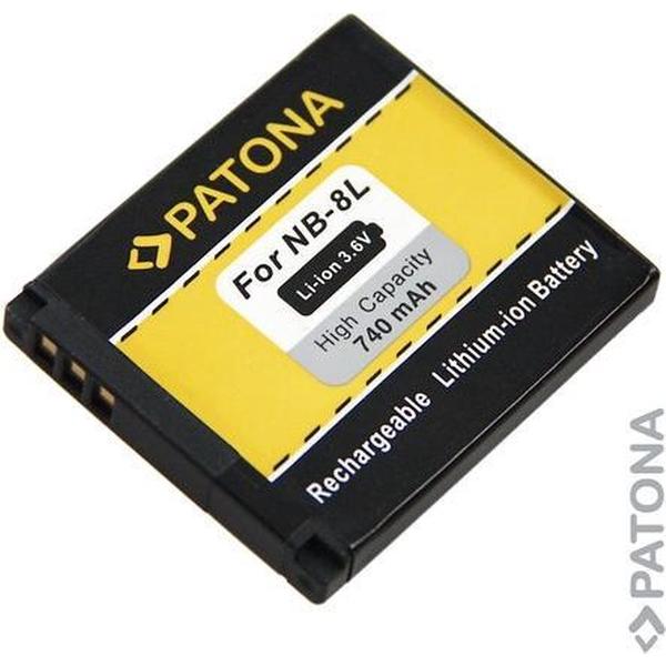NB-8L Patona (A-Merk) batterij/accu voor Canon