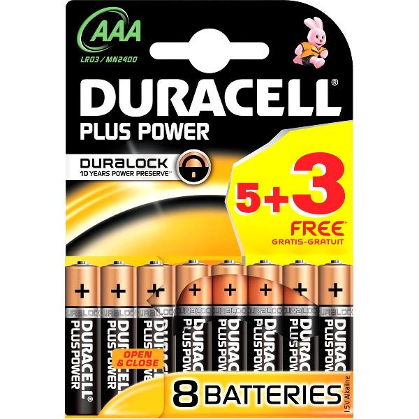 Duracell Plus Power Single-use battery AAA Alkaline 1,5 V