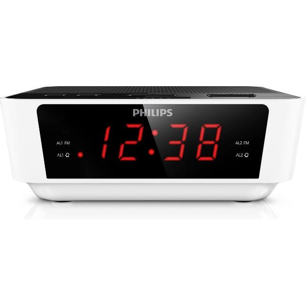Philips AJ3115/05 radio Klok Wit