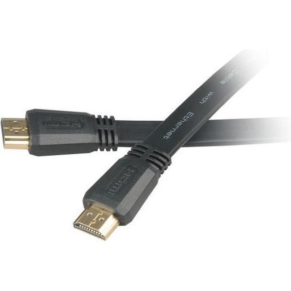 Akasa HDMI, 2 m HDMI kabel HDMI Type A (Standaard) Zwart