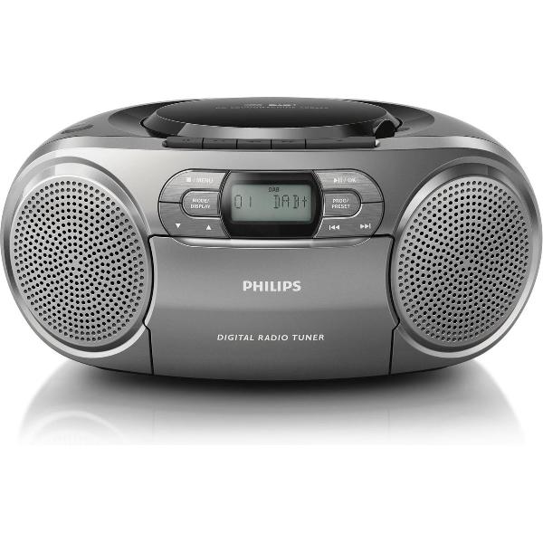 Philips AZB600 - DAB+ Radio/CD-speler - Grijs