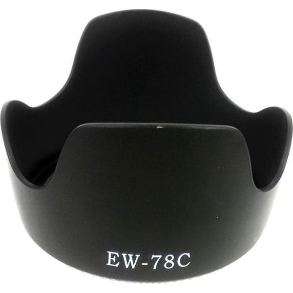 Zonnekap type EW-78C / Lenshood voor Canon objectief (Huismerk)