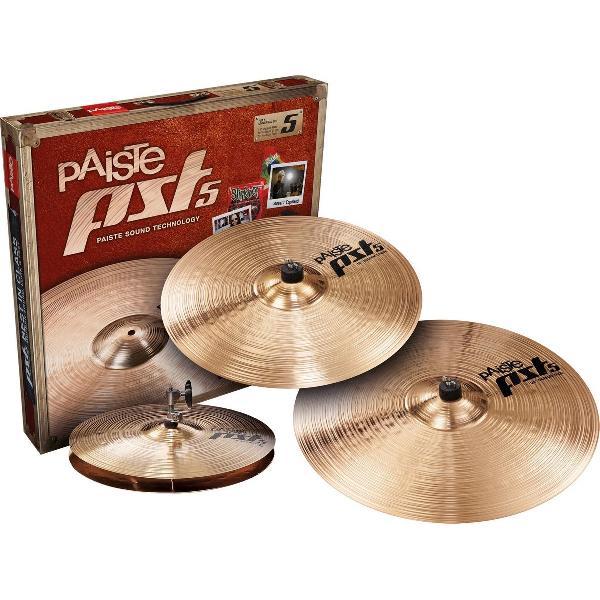 Paiste PST5 New Universal Cymbal Set 14/16/20 cymbalenset