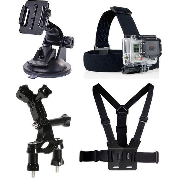 4 in 1 GoPro Accessories Kit voor GoPro Hero 4/3+/3/2/1 en Actioncam