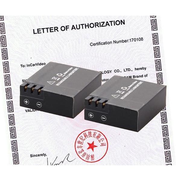 SJCAM™ SJ4000 twee accu's