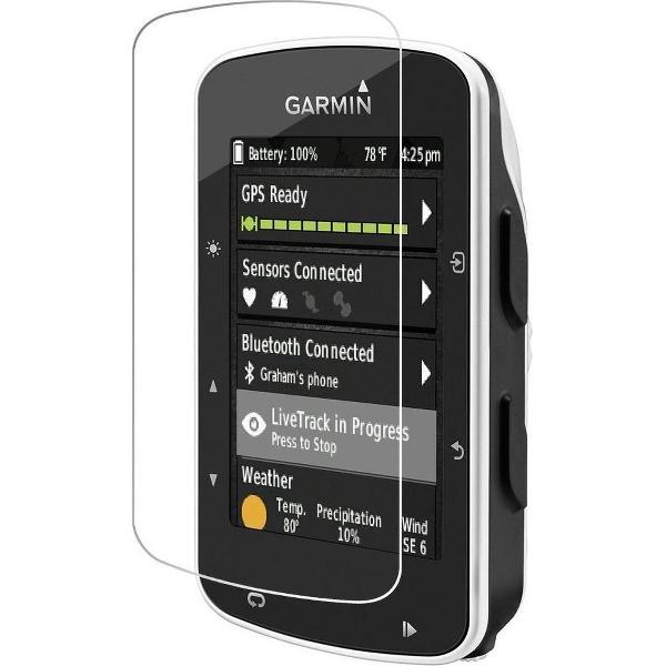 2X Tempered Glass Screenprotector Voor Garmin Edge 520 (Plus) Ultradun Gehard Glas