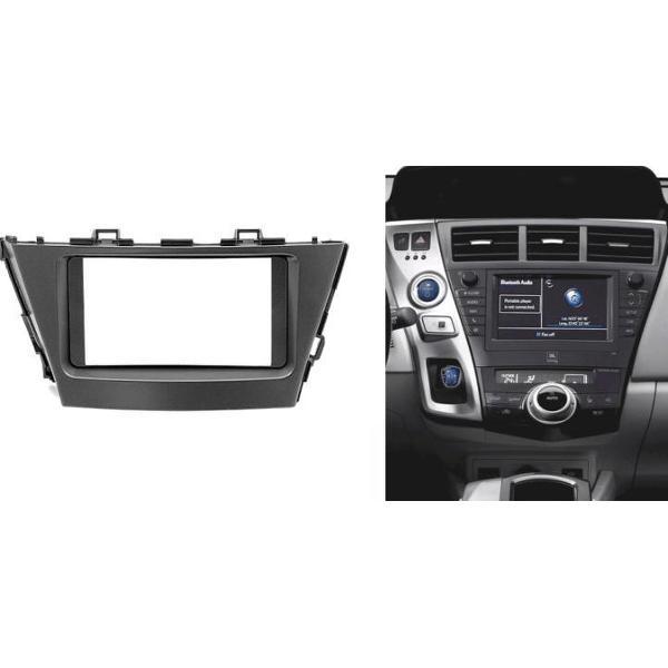 2-DIN TOYOTA Prius 2013+ (Left Wheel) frame Audiovolt 11-433