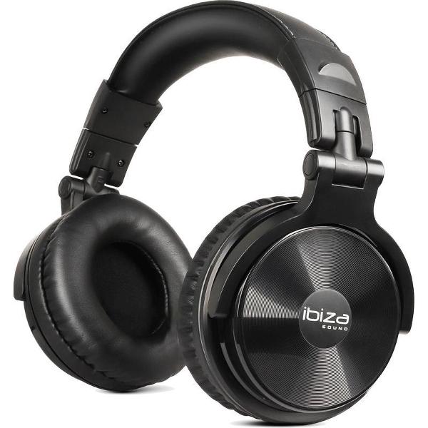 Ibiza Opvouwbare DJ Stereo Hoofdtelefoon