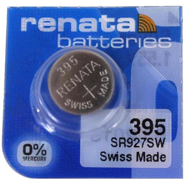 Renata 395 / 399 / SR 927 SW / G7 knoopcel batterij - 1 stuk(s)