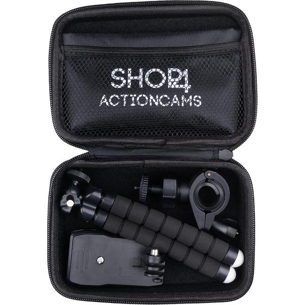 Shop4 - GoPro HERO7 Accessoires Set - Klein met Opbergtas