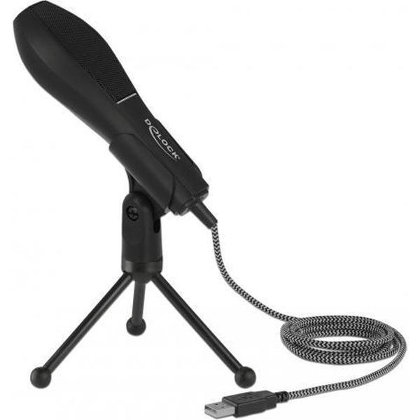 DeLOCK 65939 microfoon Conferentiemicrofoon Zwart