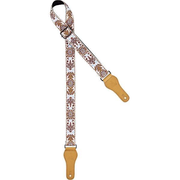 OCS-540U Ukulele Strap Classic White