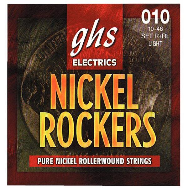 E-Git.snaren,10-46,nikkel Rockers Rollerwound