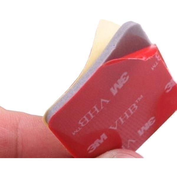 PULUZ 3 Platte Stickers 3 Gebogen 3M VHB Plakkenstickers voor Gopro Sjcam Xiaomi Yi Actie Camera