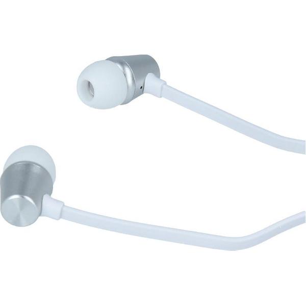 Swissten YS500 In-Ear Oordopjes - Zilver/Wit