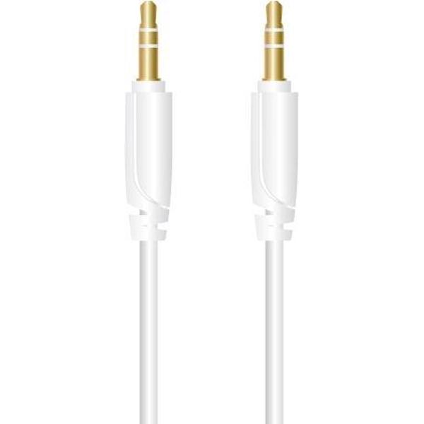 Sinox SXI3301 audio kabel 1 m 3.5mm Wit