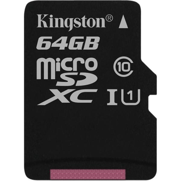 Kingston Technology Canvas Select flashgeheugen 64 GB MicroSD Klasse 10 UHS-I