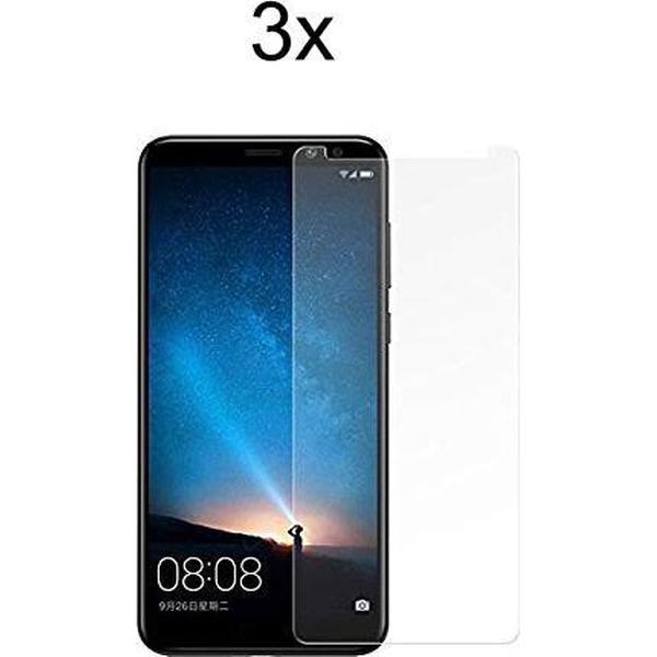 Huawei Mate 10 Lite Screenprotector - Beschermglas Huawei mate 10 lite screen protector Glas - 3 stuks