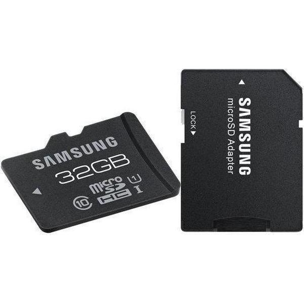 Samsung Micro SDHC UHS-I 32GB Class 10 Pro (inclusief adapter)
