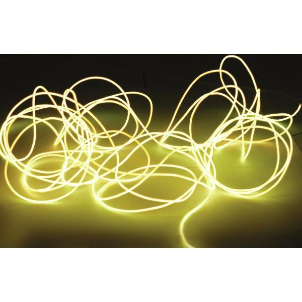 EUROLITE EL Wire 2mm, 2m, yellow