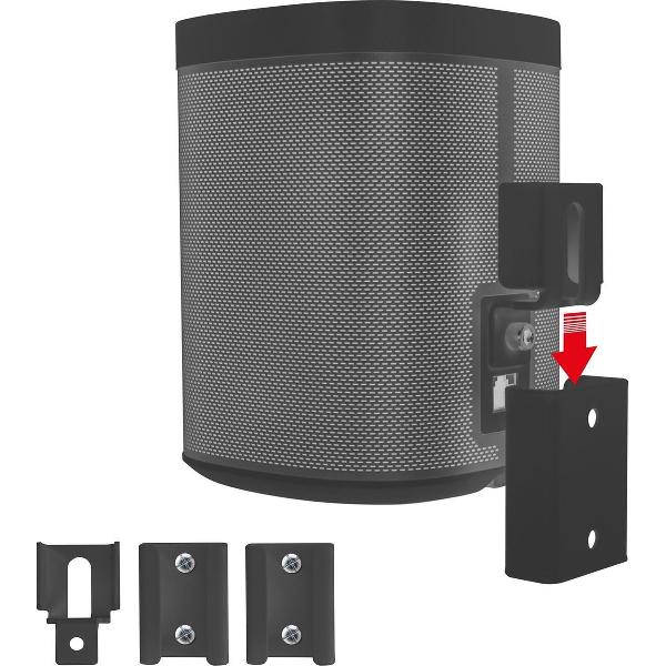 Vebos portable muurbeugel Sonos Play 1 zwart