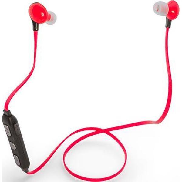 Caliber MAC060BT/R - Draadloze in-ear oordopjes - Rood
