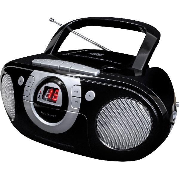 Soundmaster SCD5100SW CD boombox met radio en cassettespeler zwart