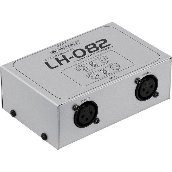 OMNITRONIC LH-082 Stereo Isolator XLR