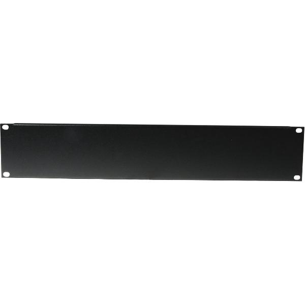OMNITRONIC Front Panel Z-19U-shaped steel black 2U