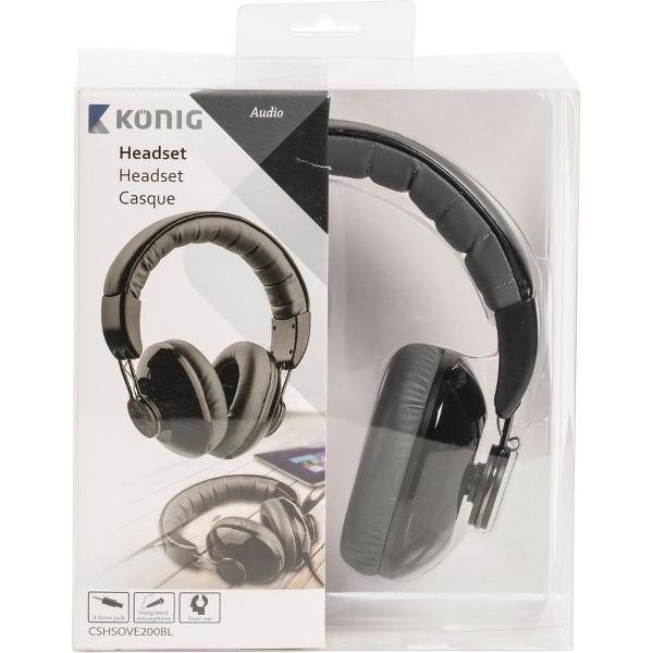 Konig - Over-ear headset zwart