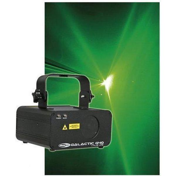 Showtec Showtec Galactic Value Line G-40 groene DMX laser Home entertainment - Accessoires